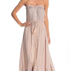 Tiare Hawaii maxi strapless dress XS